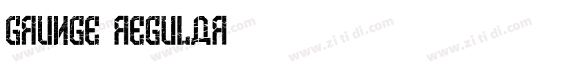 Grunge Regular字体转换 Grunge Regular字体转换